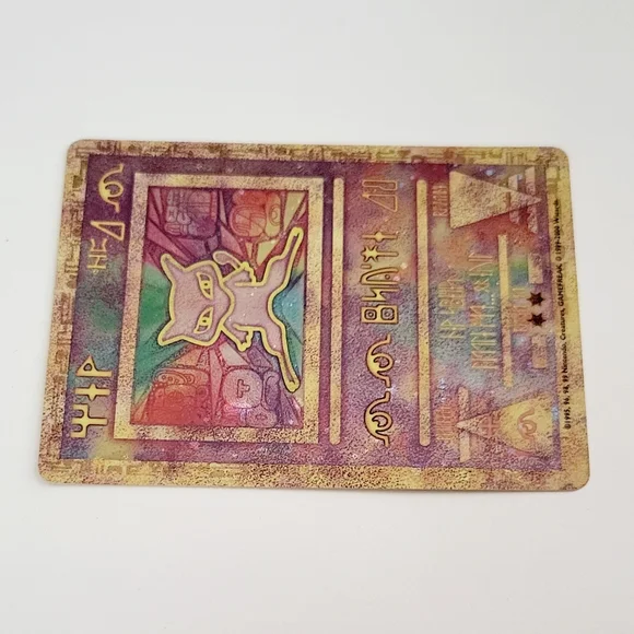 *Sold* Ancient Mew Pokemon Movie Promo Double Holo Rare Japanese Nintendo - Picture 7 of 10